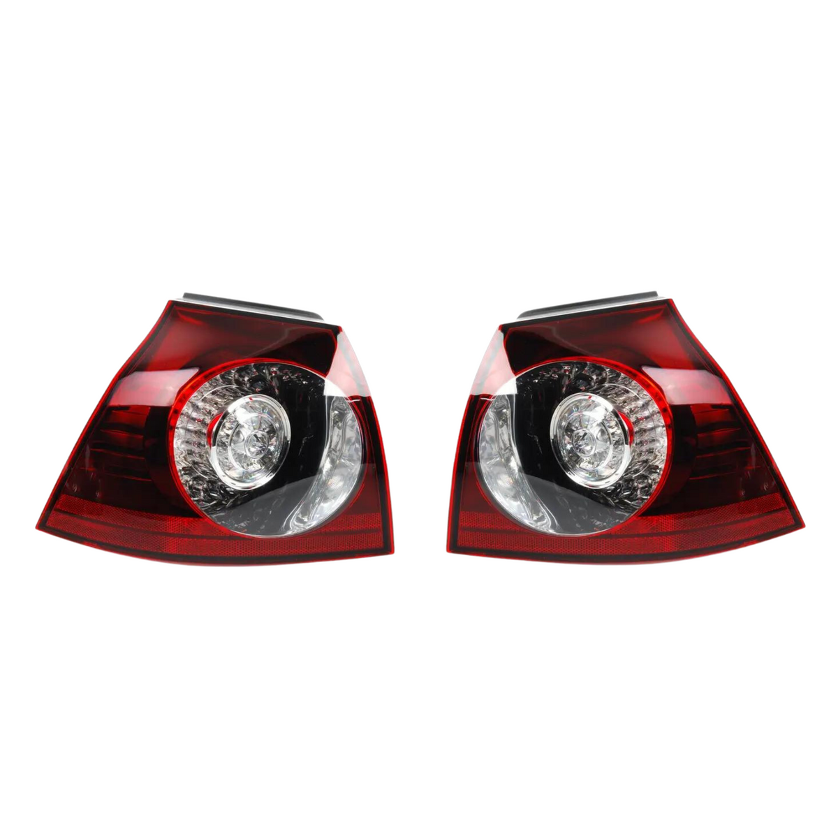 QUAD RING STYLE VALEO LED TAILLIGHTS - SUIT VW MK5 GOLF – Euro