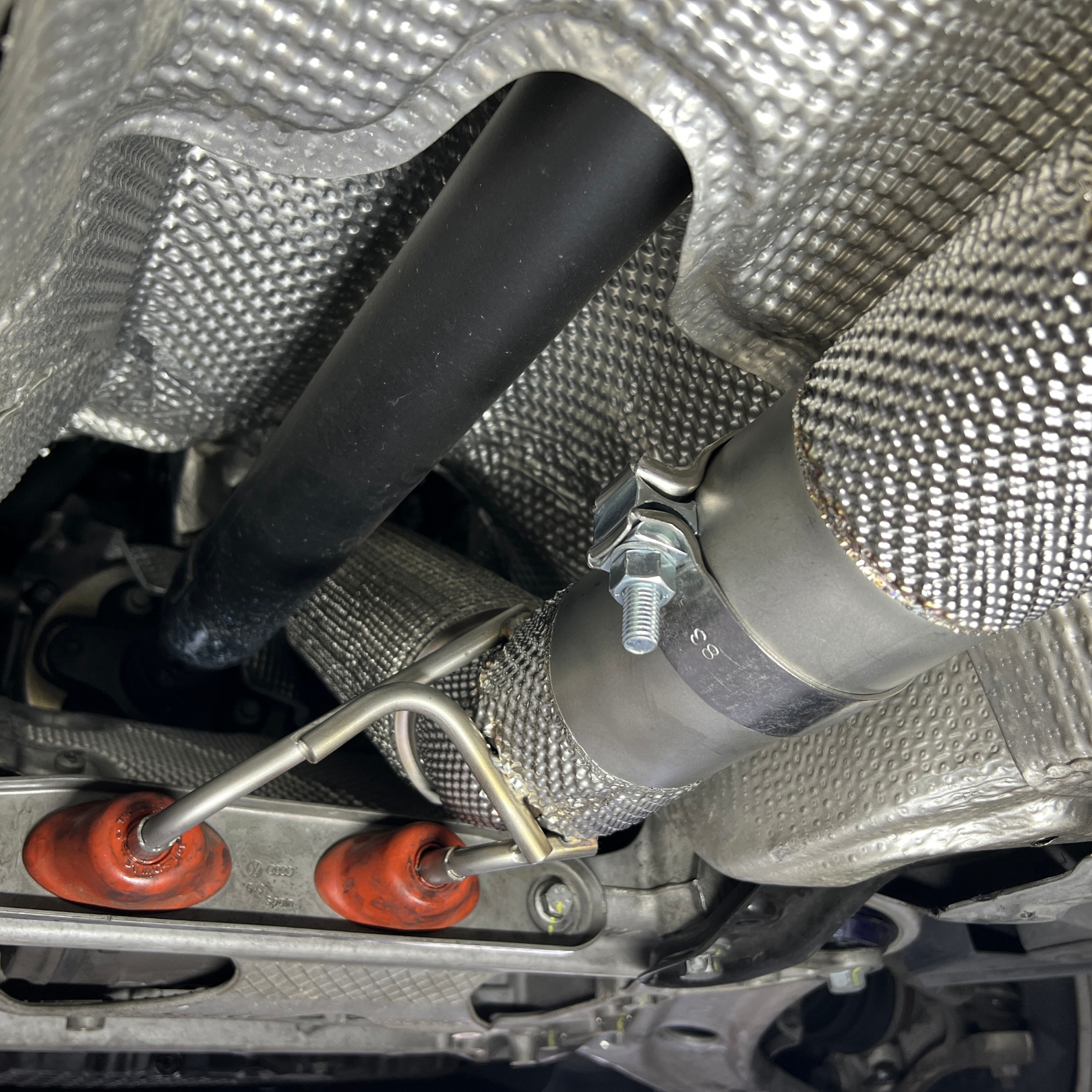 PRS RACE-FLOW 4 INCH DOWNPIPE - VW MK7 & 7.5 GOLF R