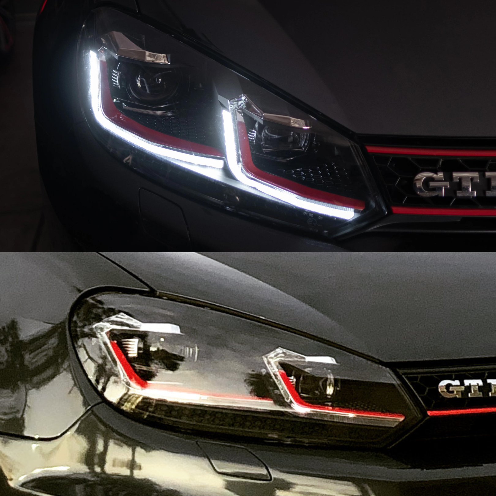 VW MK7.5 GOLF GTI STYLE SEQUENTIAL HEADLIGHTS - SUIT VW MK6 GOLF