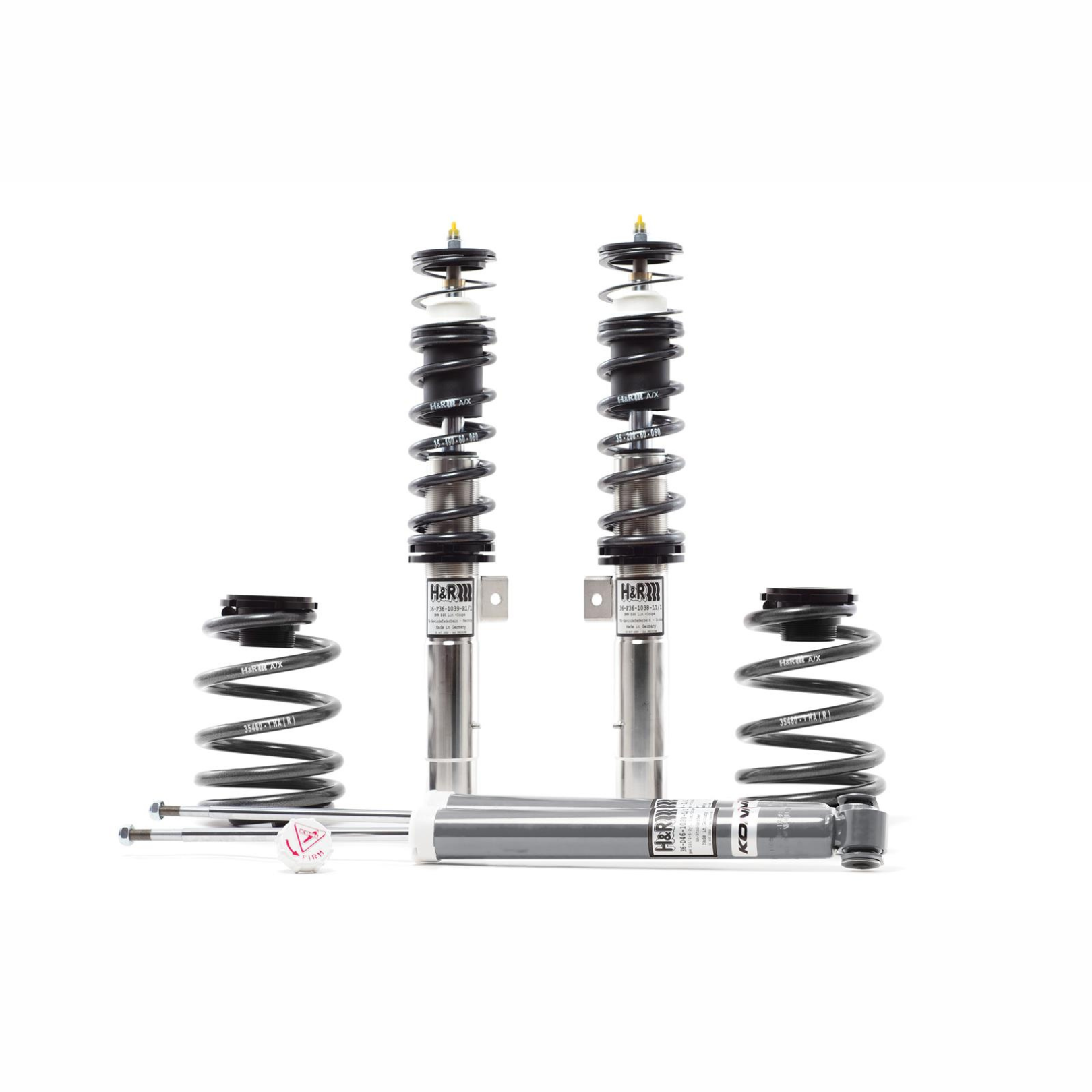 H&R COILOVER SUSPENSION KIT - VW MK5 GOLF GTI, MK6 GOLF GTI & R (360141)