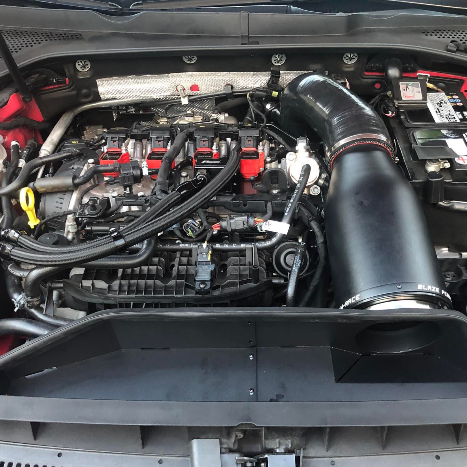 BLAZE PERFORMANCE - ATOM RACE V2 4 INCH INTAKE - VW MK7, 7.5 & 8 GOLF GTI & R