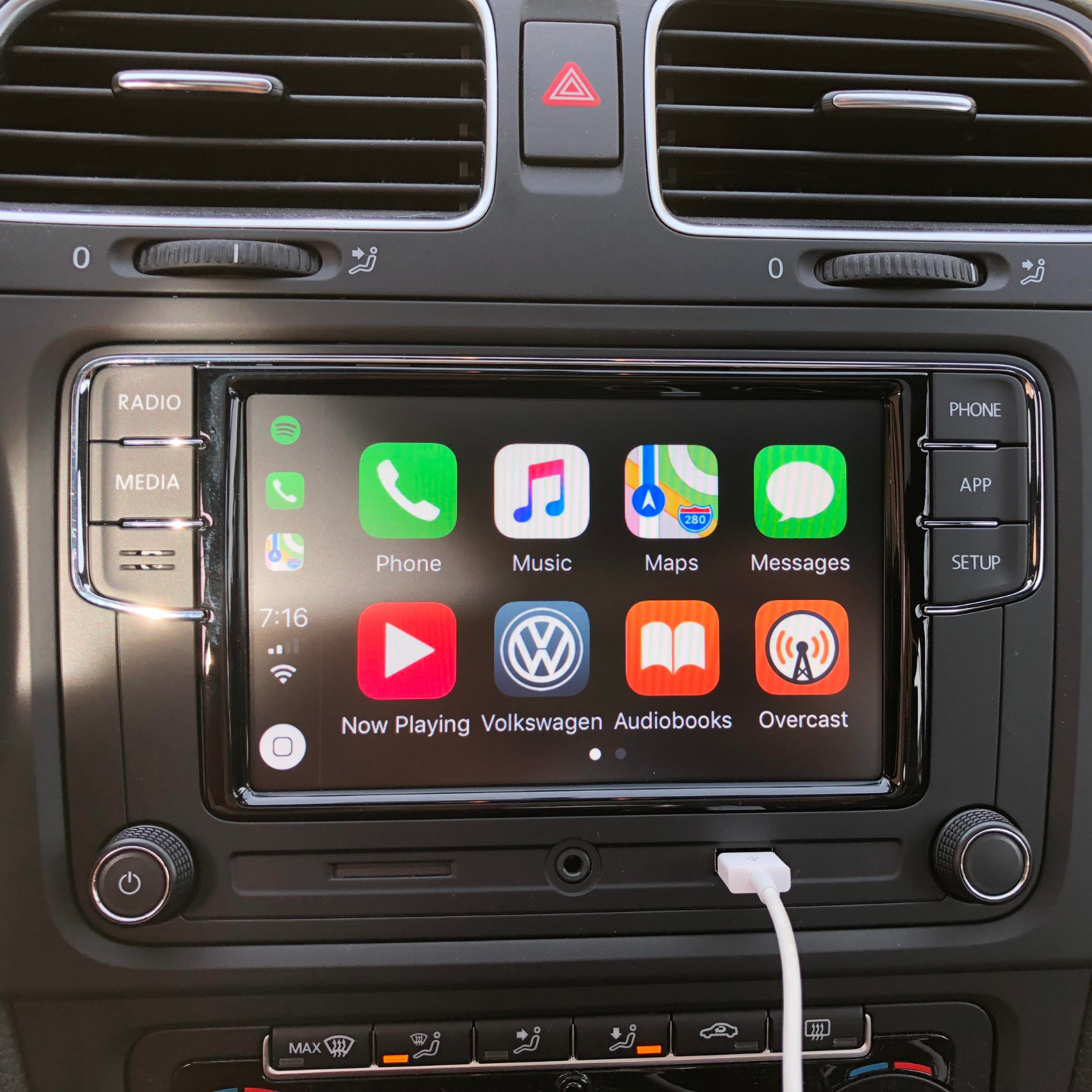 RCD340G Android Auto & Apple CarPlay Headunit - GENUINE - 2006-2012 VW GOLF & 2011+ SCIROCCO