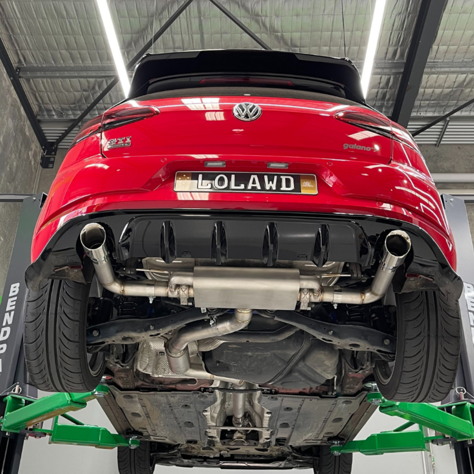 PRS VALVED PERFORMANCE EXHAUST SYSTEM - VW MK7, 7.5 & MK8 GOLF GTI
