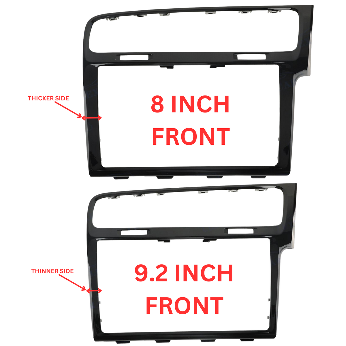 MIB Screen Trim Surround - GENUINE - VW MK7 & 7.5 Golf – Euro Parts Haus