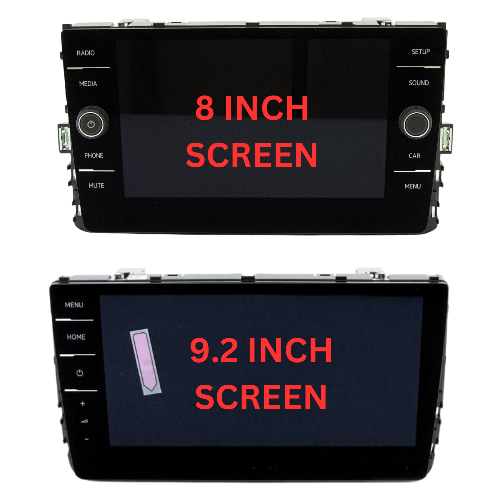 MIB Screen Trim Surround - GENUINE - VW MK7 & 7.5 Golf