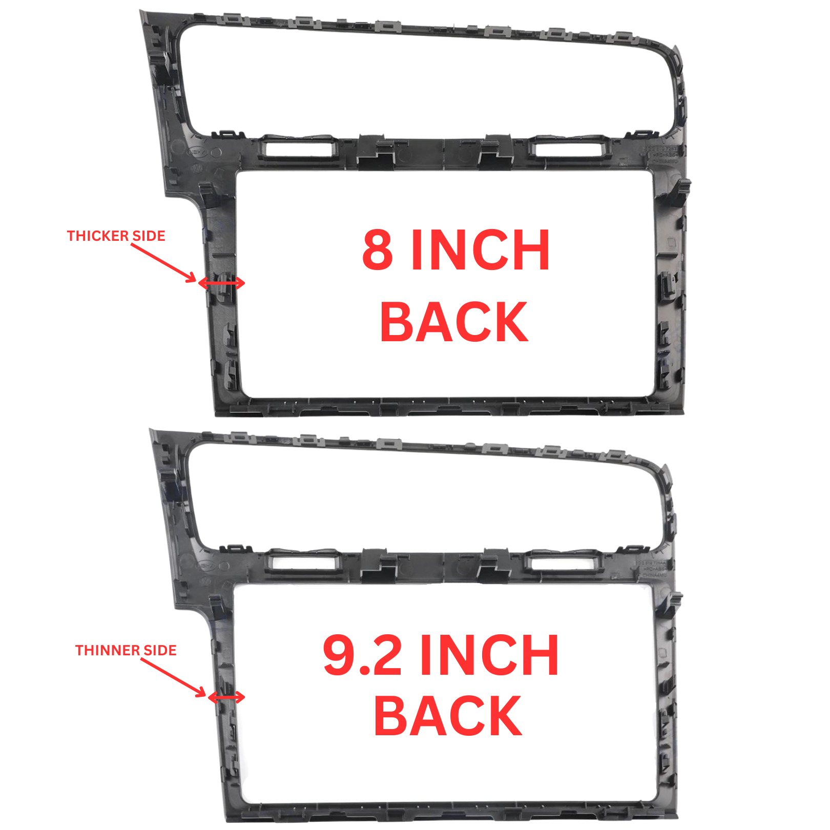 MIB Screen Trim Surround - GENUINE - VW MK7 & 7.5 Golf